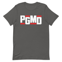 PGMD Unisex T-Shirt (Red/White)