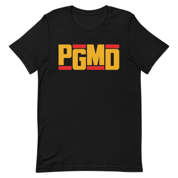 PGMD Unisex T-Shirt (Red/Yellow)