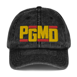 PGMD Vintage Cotton Dad Hat