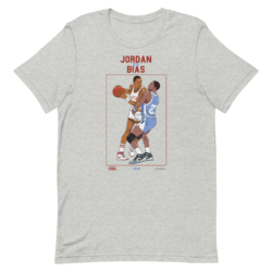JORDAN VS BIAS Unisex t-shirt